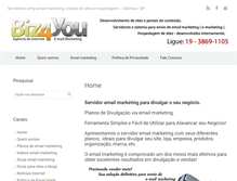 Tablet Screenshot of biz4you.com.br